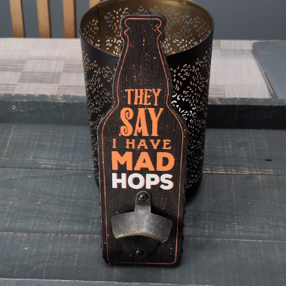 Black and Orange Bottle Opener